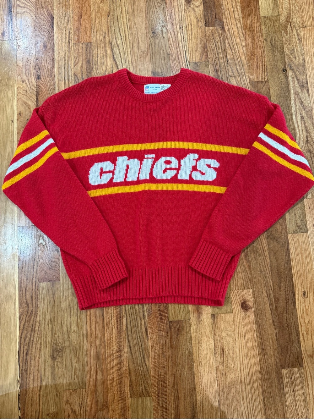 Vintage Cliff Engle Chiefs Sweater